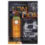 Тетрадь А4, 80 л., HATBER, спираль, клетка, выборочный лак, "CITY COLLECTION" ("ГОРОДА") (4 вида), 80Т4вмB1сп, T51177 - Тетради формата А4