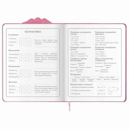 Дневник 1-4 класс 48 л., кожзам (твердая с поролоном), фигурный край, ЮНЛАНДИЯ, "РУСАЛКА", 105948 - Дневники для младших классов