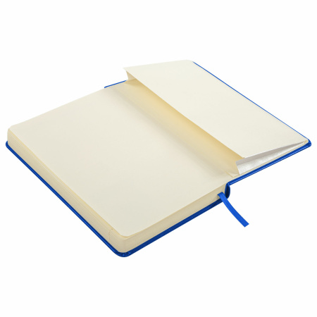 Ежедневник датированный 2024 А5 138x213 мм, BRAUBERG "Metropolis Special", под кожу, синий, 114960 - Ежедневники с покрытием "под кожу и ткань"