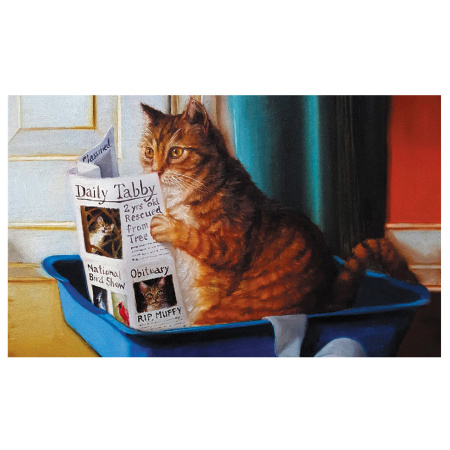 Календарь квартальный с бегунком 2023 г., 3 блока, 4 гребня, УльтраЛюкс, "Кот", HATBER, 3Кв4гр2ц_27912 - Календари настенные