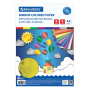 Цветная бумага А4 ЗЕРКАЛЬНАЯ, 8 листов 8 цветов, 80 г/м2, BRAUBERG, 124717 - Цветная бумага