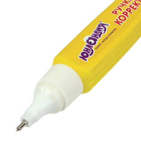 Ручка-корректор ЮНЛАНДИЯ, 9 мл, металлический наконечник, 228432 - Корректирующие ручки