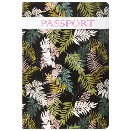 Обложка для паспорта "Тропики", ПВХ, фотопечать ассорти, STAFF, 237592 - Обложки для паспорта