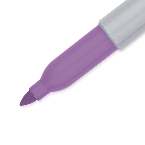 Маркер перманентный SHARPIE (США) ЕЖЕВИЧНЫЙ, "Fine", круглый наконечник, 1 мм, 2025039 - Маркеры перманентные