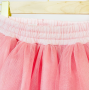 Юбка нарядная из фатина коралловая - Юбки