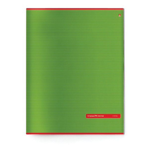 Тетрадь А4 48 л. АЛЬТ скоба, клетка, глянцевый лак, "Классика" (3 вида), 7-48-019 - Тетради формата А4