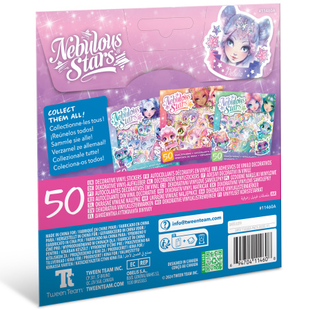 Серия Space: Набор виниловых наклеек, 50 шт. - Наклейки