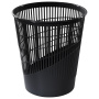 Корзина для бумаг, 11 л, сетчатая, черная, BRAUBERG, 230441 - Корзины для бумаг