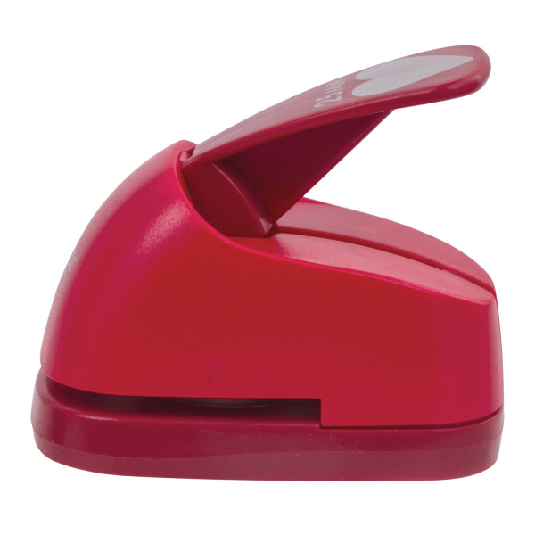 Дырокол фигурный "Сердце", диаметр вырезной фигуры 25 мм, ОСТРОВ СОКРОВИЩ, 227160 - Дыроколы фигурные для творчества