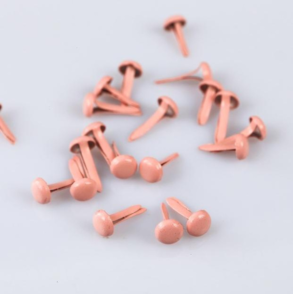 Набор брадсов "Розовые облака", в упаковке 20 шт., размер 8,8*4,8*0,8 см - Брадсы, анкеры