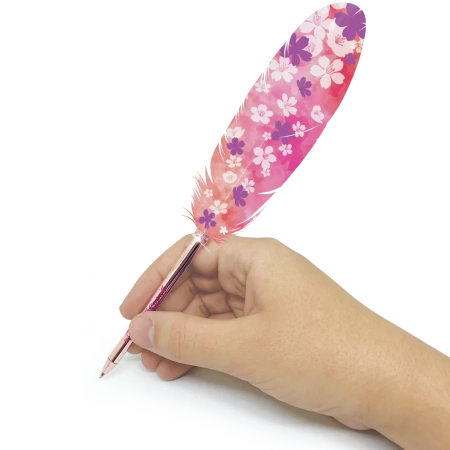 Серия: Petulia. Ручка шариковая c пером - Ручки