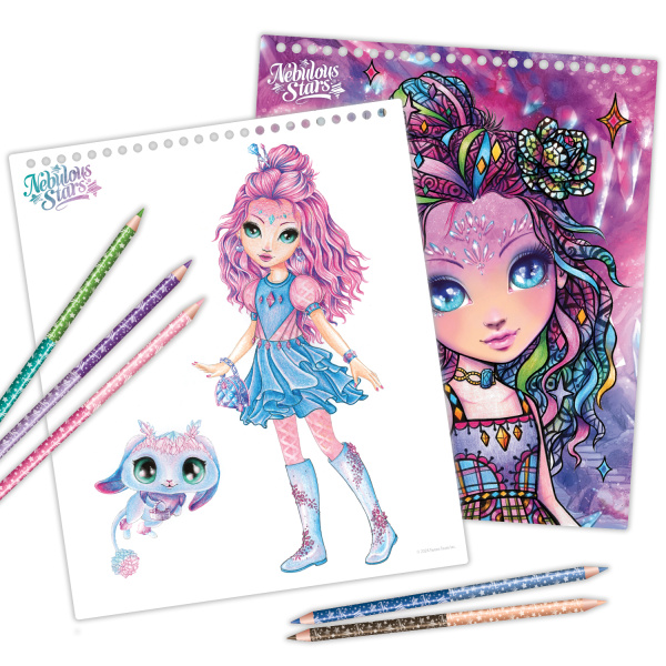 Серия Space: Раскраска для девочек Cristalia - Наборы для рисования