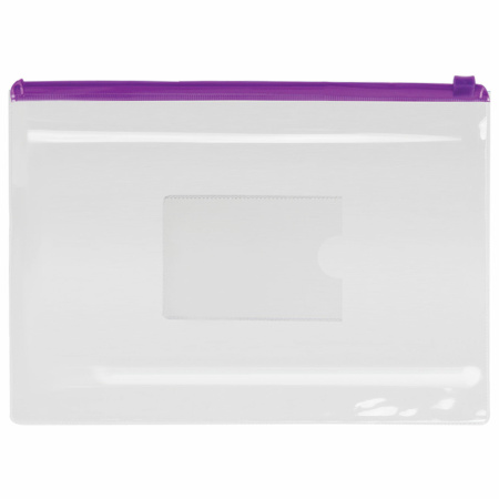 Папка-конверт на молнии МАЛОГО ФОРМАТА (240х175 мм), А5, ассорти, 0,12 мм, ЮНЛАНДИЯ, 229551 - Папки-конверты на молнии