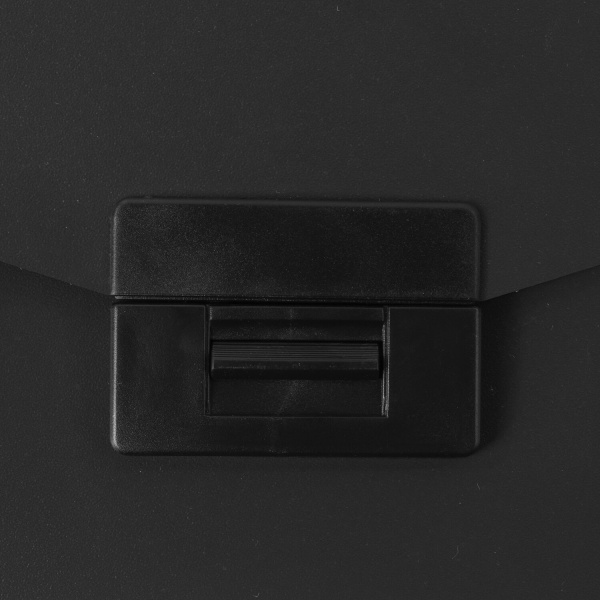 Портфель пластиковый STAFF А4 (320х225х36 мм), без отделений, черный, 229241 - Портфели пластиковые