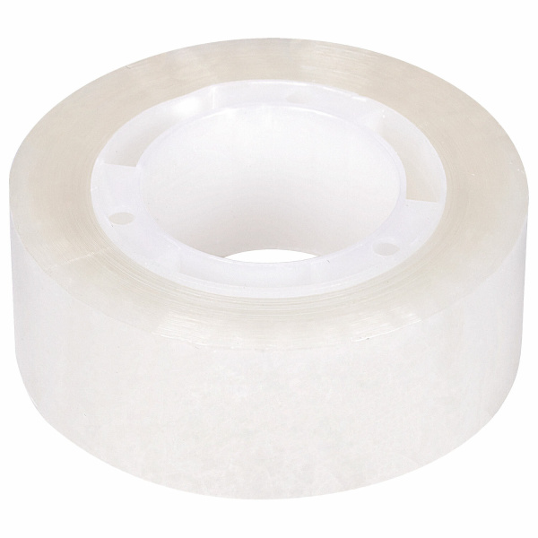 Клейкие ленты 19 мм х 33 м канцелярские STAFF CLASSIC, КОМПЛЕКТ 4 шт., прозрачные, 271262 - Клейкие ленты канцелярские