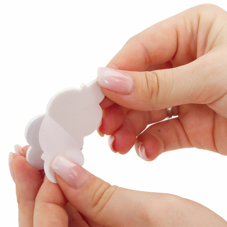 Наклейки из EVA "Зверушки", 24 штуки, ассорти, ЮНЛАНДИЯ, 662686 - Наклейки