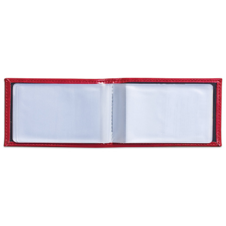 Визитница однорядная BRAUBERG "Imperial", на 20 визиток, под гладкую кожу, бордовая, 231652 - Визитницы и кредитницы однорядные карманные