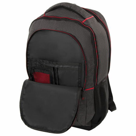 Рюкзак BRAUBERG URBAN универсальный, с отделением для ноутбука, "BOSTON", темно-серый, 47х30х14 см, 228867 - Рюкзаки с отделением для ноутбука