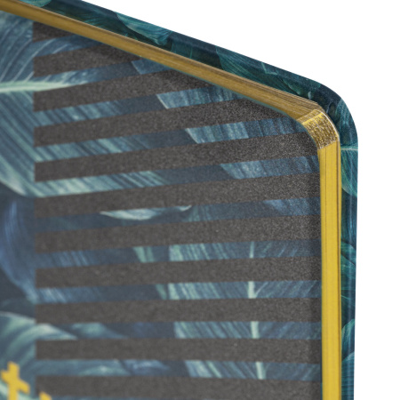 Блокнот А5 (143x210 мм), BRAUBERG VISTA "Nature", под кожу, твердый, срез фольга, 80 л., 112078 - Бизнес-блокноты и бизнес-тетради