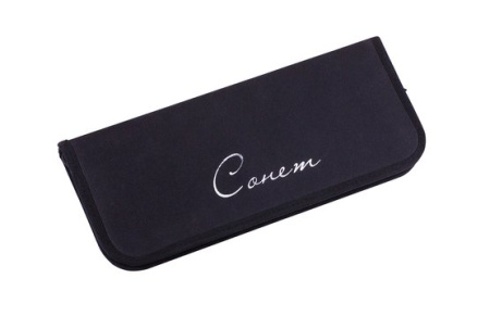 Пенал для кистей "Сонет" полиэстер, черный, 15,5х37 см