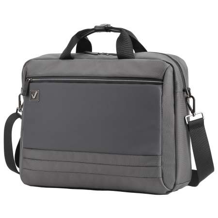 Сумка портфель BRAUBERG Expert с отделением для ноутбука 15,6", 2 отделения, серая, 30х40х12 см, 270825 - Сумки деловые с отделением для ноутбука и планшета