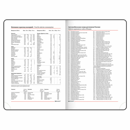 Ежедневник недатированный А5 (138х213 мм), BRAUBERG VISTA, под кожу, гибкий, 136 л., "Blossom", 112014 - Ежедневники с покрытием "под кожу и ткань"