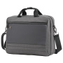 Сумка портфель BRAUBERG Expert с отделением для ноутбука 15,6", 2 отделения, серая, 30х40х12 см, 270825 - Сумки деловые с отделением для ноутбука и планшета
