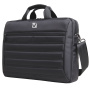 Сумка-портфель BRAUBERG с отделением для ноутбука 15-16", "Patrol", противоударная, черная, 41х29х6 см, 240504 - Сумки деловые с отделением для ноутбука и планшета