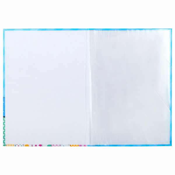 Папка адресная ламинированная "СВИДЕТЕЛЬСТВО О РОЖДЕНИИ", А4, для мальчика, STAFF "Profit", 129588 - Папки адресные