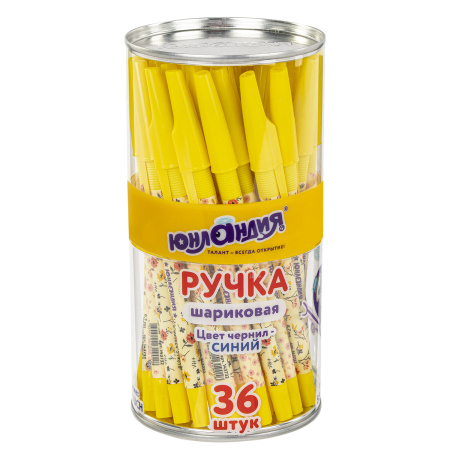 Ручка шариковая ЮНЛАНДИЯ "FLOWERS", синяя, SOFT TOUCH покрытие, узел 0,7 мм, линия письма 0,35 мм, 143732 - Ручки шариковые неавтоматические