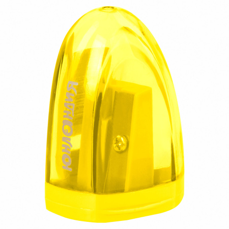 Точилка ЮНЛАНДИЯ "Спутник", с контейнером, пластиковая, корпус ассорти, 228447 - Точилки ручные