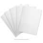 Пенокартон матовый, 70х100 см, толщина 10 мм, белый, КОМПЛЕКТ 5 листов, BRAUBERG, 112476 - Пенокартон