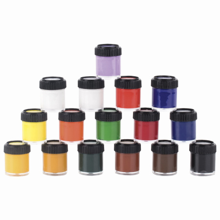 Гуашь художественная BRAUBERG ART CLASSIC, НАБОР 16 цветов в баночках по 22 мл, 191584 - Гуашь художественная в наборах