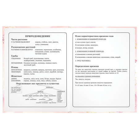 Дневник 1-4 класс 48 л., твердый, ЮНЛАНДИЯ, глянцевая ламинация, с подсказом, "Нежность", 106598 - Дневники для младших классов