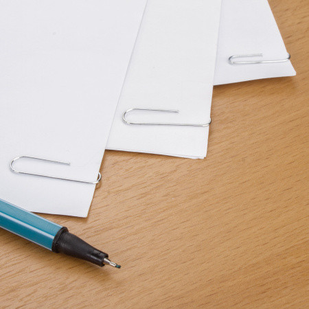 Скрепки большие 50 мм, STAFF, оцинкованные, 50 шт., в картонной коробке, РОССИЯ, 224800 - Скрепки канцелярские