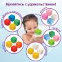 Тактильные кубики, сенсорные игрушки развивающие с функцией сортера, ЭКО, 10 штук, ЮНЛАНДИЯ, 664703 - Игрушки развивающие