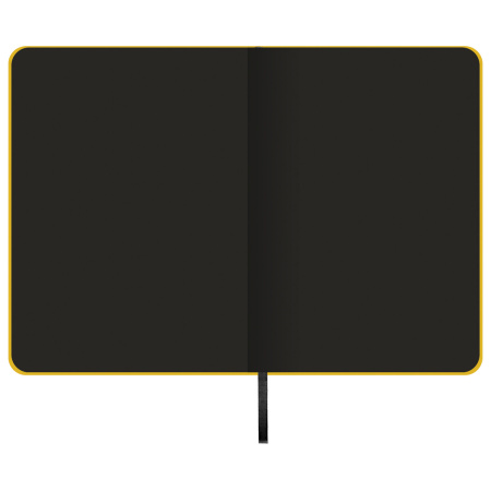 Блокнот БОЛЬШОЙ ФОРМАТ (180х250 мм) B5, BRAUBERG "Metropolis Mix", под кожу, 80 л., клетка, желтый, 113311 - Бизнес-блокноты и бизнес-тетради