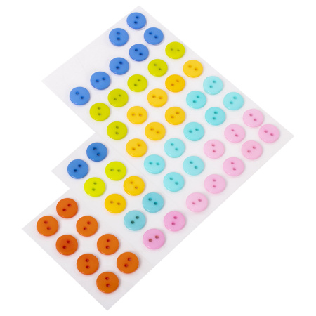 Набор для творчества "Аппликация из пуговиц", "Слоненок", основа 20х15 см, ЮНЛАНДИЯ, 662392 - Создание аппликаций