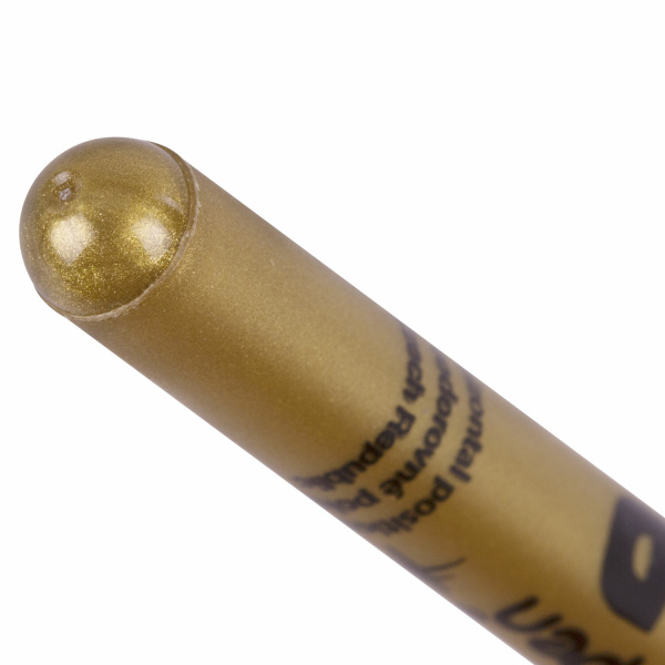 Маркер для декорирования ЗОЛОТОЙ CENTROPEN, круглый наконечник, 1,5-3 мм, 2690, 6 2690 0195 - Маркеры перманентные