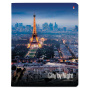 Тетрадь А5 48 л. АЛЬТ скоба, клетка, глянцевый лак, "Ночные города" (5 видов), 7-48-727 - Тетради 40-48 листов