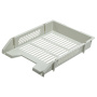 Лоток горизонтальный для бумаг BRAUBERG "Office-Expert", А4 (343х262х58 мм), сетчатый серый, 238016 - Лотки горизонтальные (поддоны)