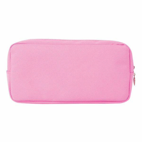 Пенал-косметичка ЮНЛАНДИЯ, 2 отделения, мягкий, "Ламы", розовый, 20х6х9 см, 228980 - Пеналы мягкие