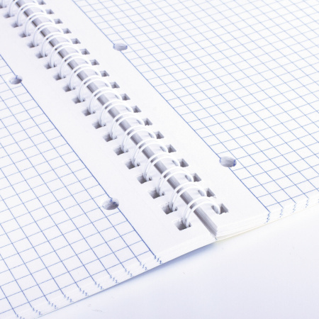 Тетрадь А4, 80 л., BRAUBERG, гребень, клетка, обложка картон, Discover, 404050 - Тетради формата А4