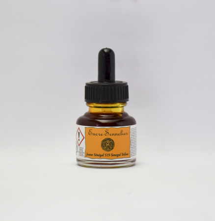 Sennelier Тушь, 30 мл, желтый