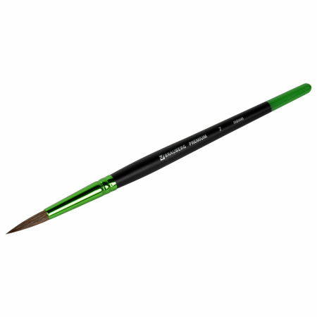 Кисть из ворса пони № 7, BRAUBERG PREMIUM, 200986 - Кисти для рисования