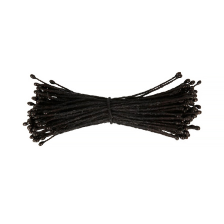 Двойные тычинки 1 мм, цвет черный, 85 шт