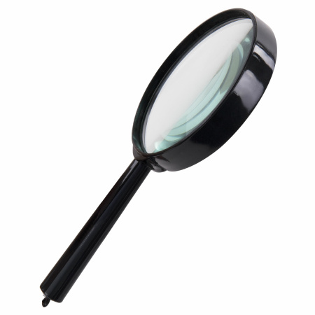 Лупа просмотровая BRAUBERG, диаметр 60 мм, увеличение 6, 451799 - Лупы