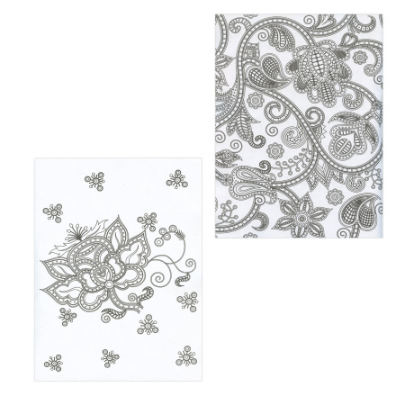 Раскраска-антистресс, 48 рисунков, 24 листа, 210х290 мм, 120 г/м2, скоба, 1 шт, BRAUBERG - Раскраски-антистресс