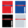 Тетрадь А5, 48 л., BRAUBERG скоба, клетка, обложка картон, "CONTRACT", 400519 - Тетради 40-48 листов