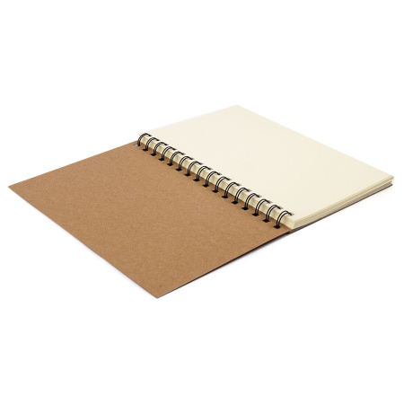 Скетчбук, слоновая кость 150 г/м2, 148х210 мм, 30 л., гребень, BRAUBERG ART CLASSIC, 128948 - Альбомы, скетчбуки и бумага для графики и эскизов